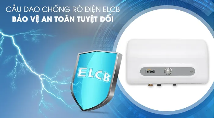  Tích hợp ELCB chống rò rỉ điện 